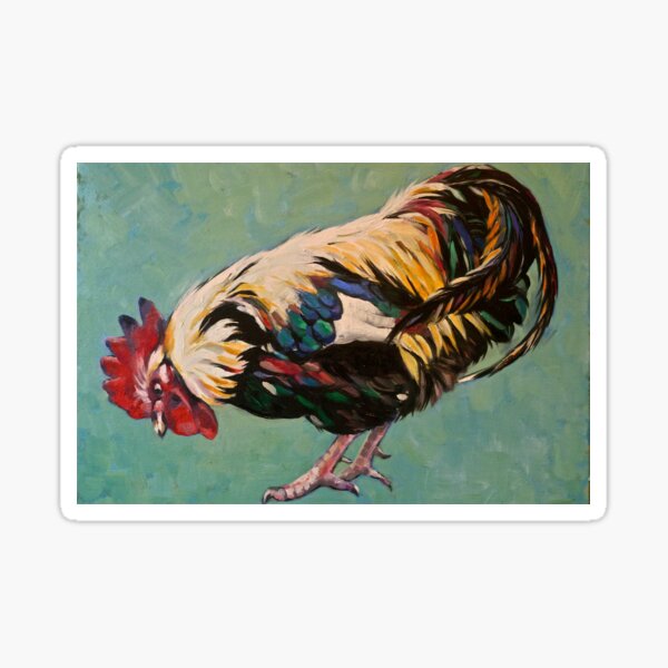 Rooster Inis Mor, Ireland Sticker