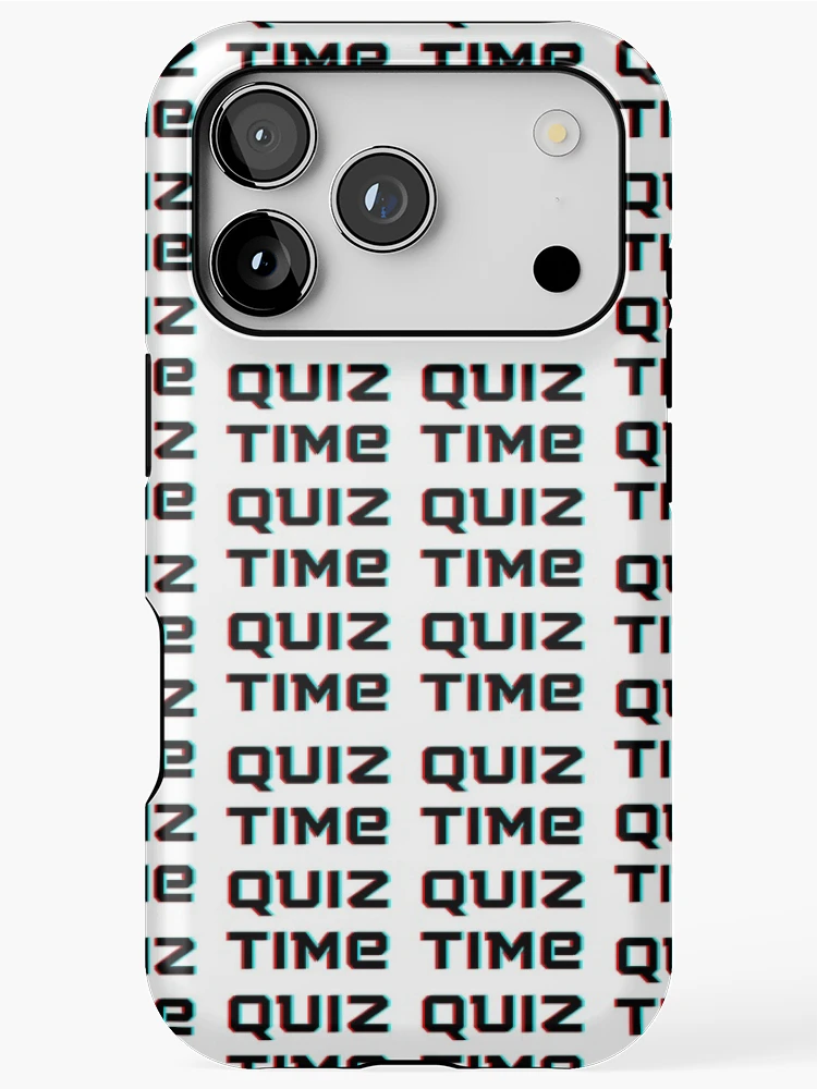 Thumbnail 1 of 4, iPhone Case, Quiz Time! designed and sold by R-reflections.