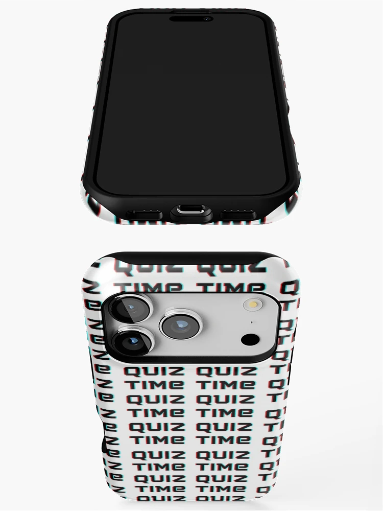 Thumbnail 3 of 4, iPhone Case, Quiz Time! designed and sold by R-reflections.