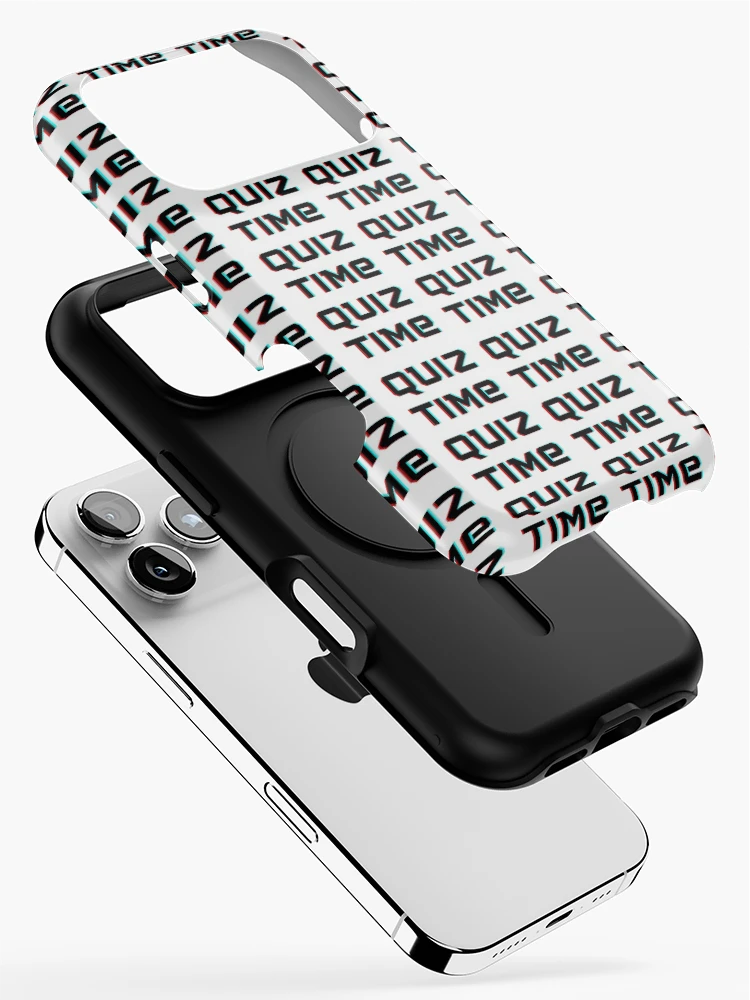 Thumbnail 2 of 4, iPhone Case, Quiz Time! designed and sold by R-reflections.