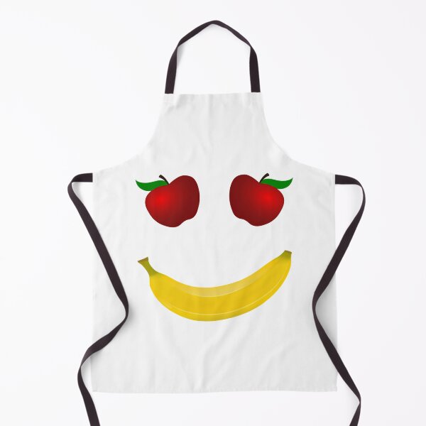 Item preview, Smiling Food Face Apples And Banana designed and sold by Kiwi-Tienda2017.