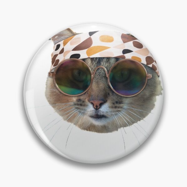 Item preview, Hippy Cat designed and sold by GlitterChimp.