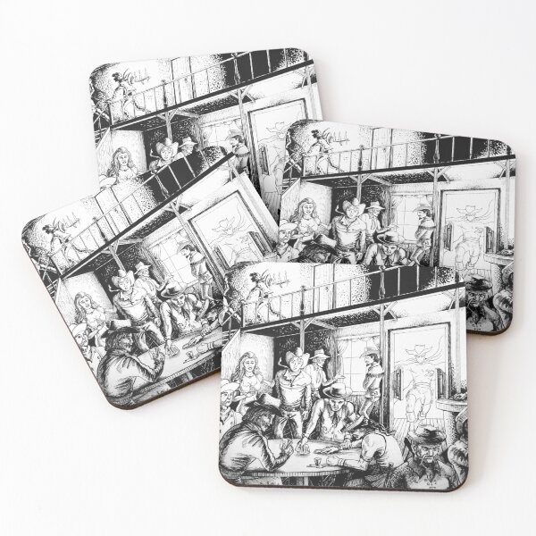 Item preview, Card play at the Saloon designed and sold by ArtoJ.