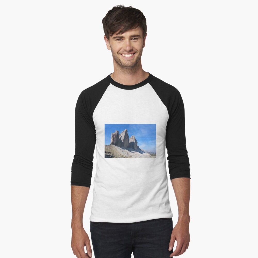 Item preview, Baseball ¾ Sleeve T-Shirt designed and sold by pietrofoto.