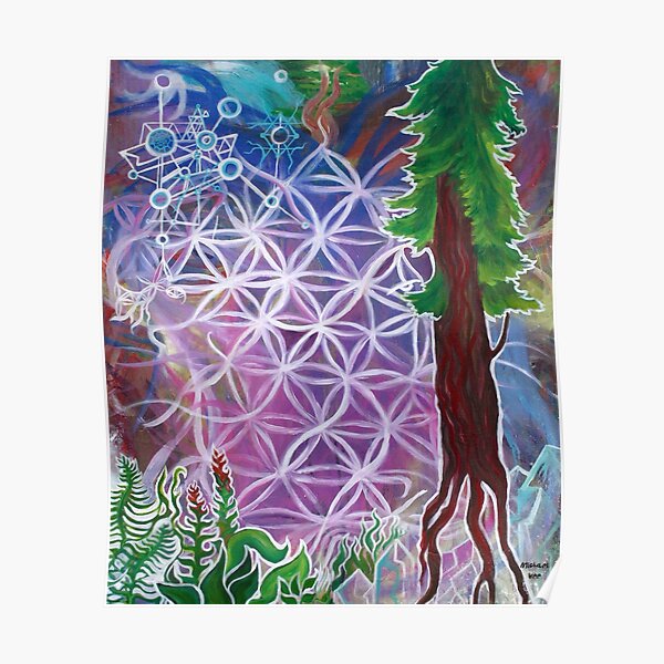 Cosmic Tree Poster