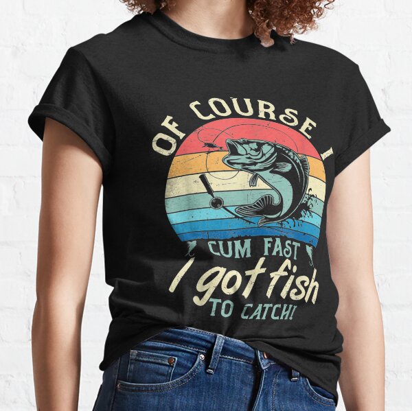 Leapin' Leeches Bait & Tackle Fishing Logo Women's T-Shirt