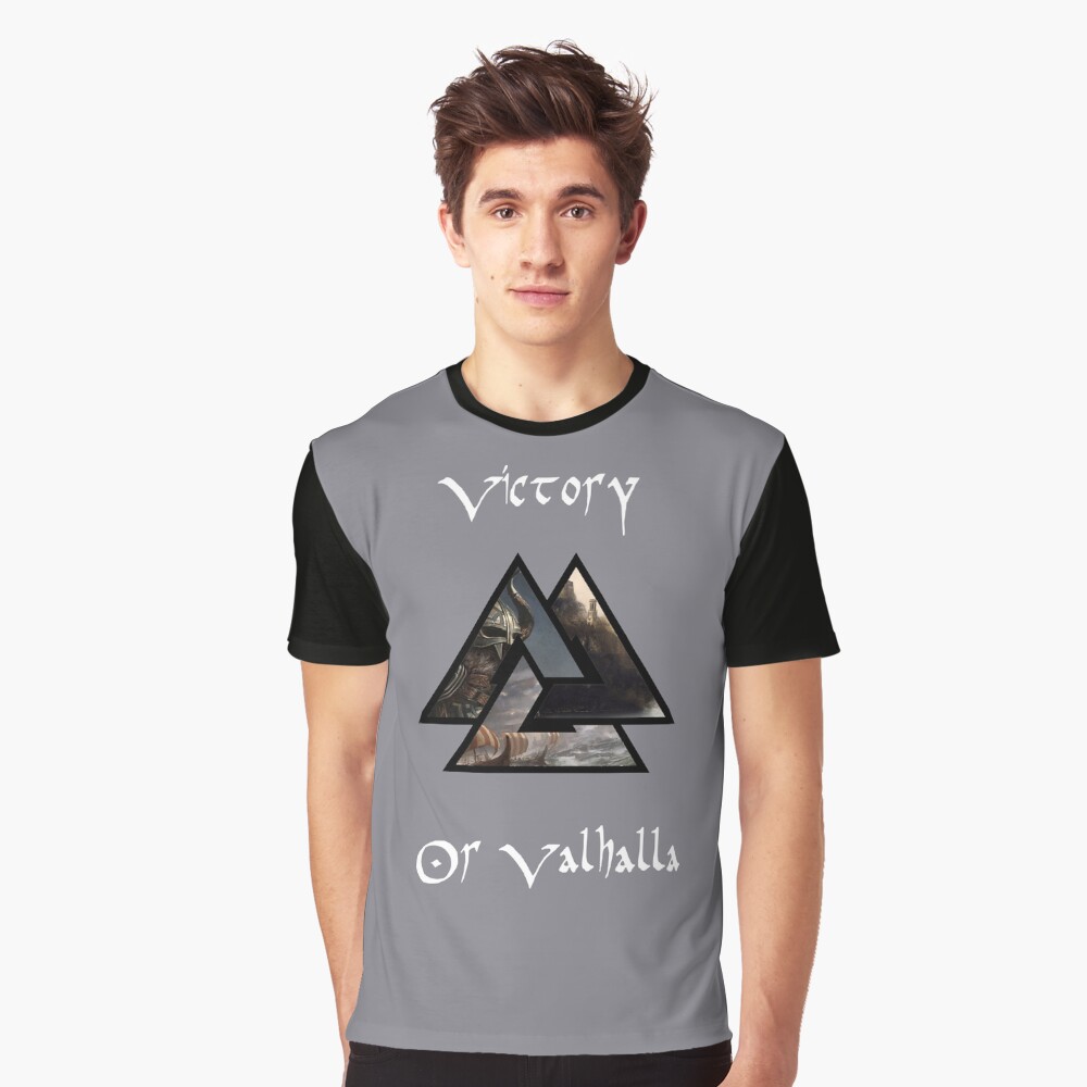 Victory or Valhalla Graphic T-Shirt