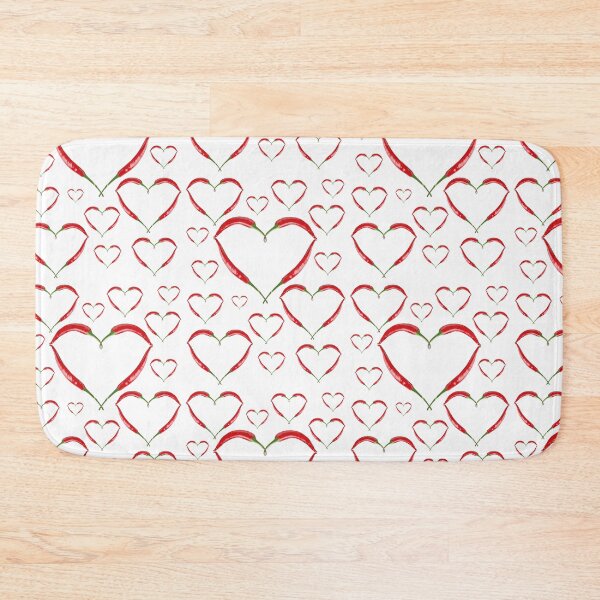 Item preview, Chilli Pepper Hearts designed and sold by PlayfulPrints.
