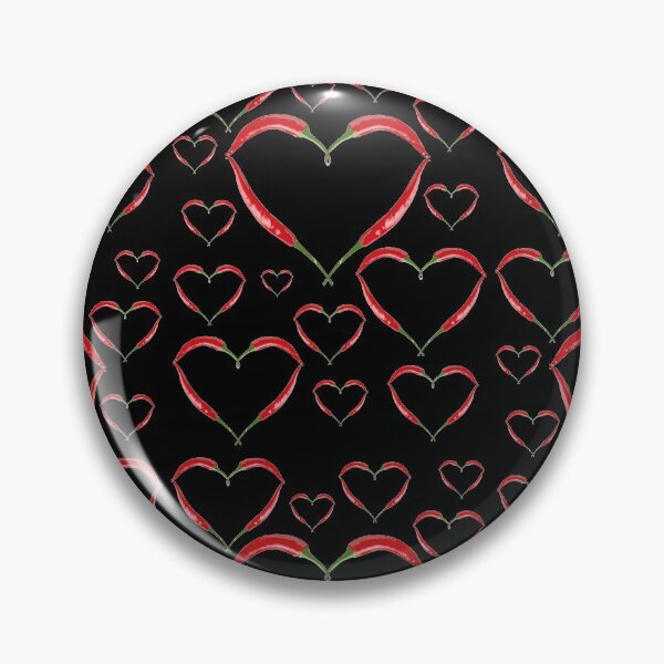 Item preview, Chilli Pepper Hearts designed and sold by PlayfulPrints.