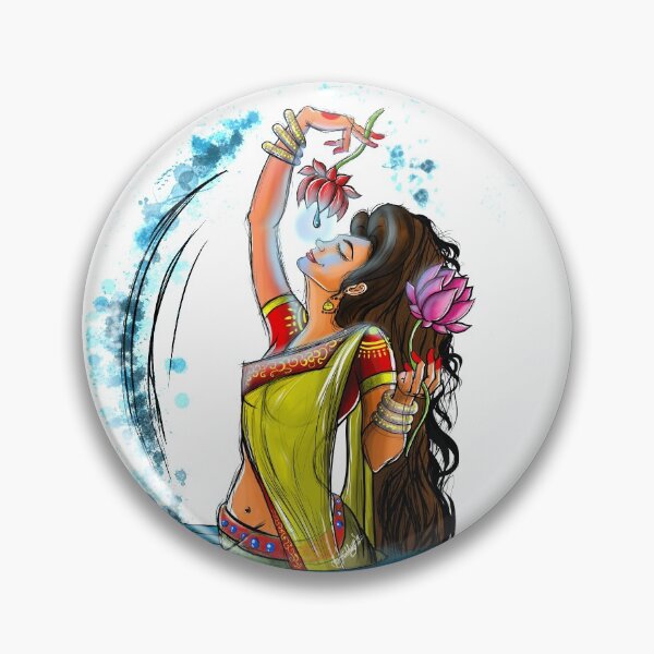 Item preview, INDIAN GIRL BATHING designed and sold by SOREN-BROTHERS.