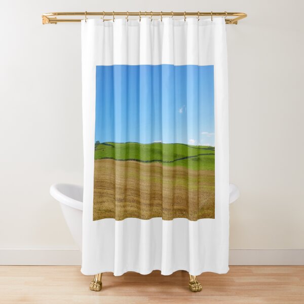 Scottish hills Shower Curtain