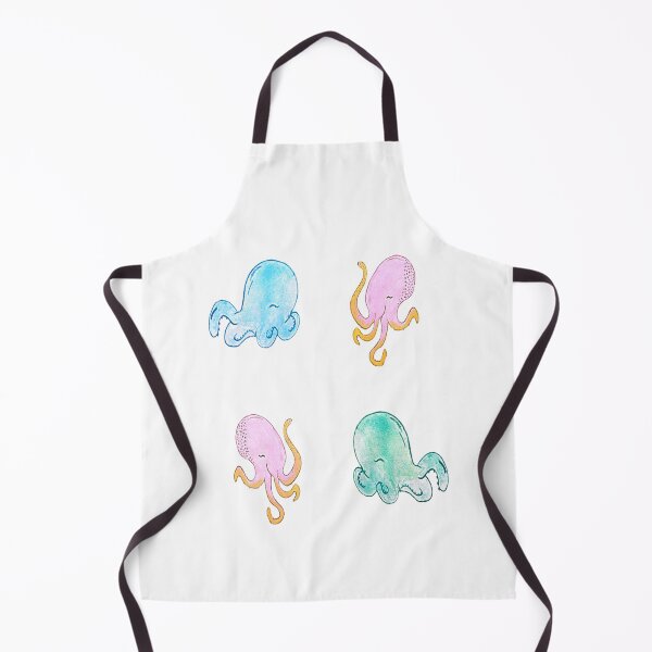 Item preview, Pineapple Octopus four sticker pack designed and sold by NancyArtDesigns.