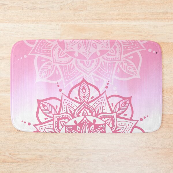 Item preview, Pink ombre mandala designed and sold by bohoDecor.