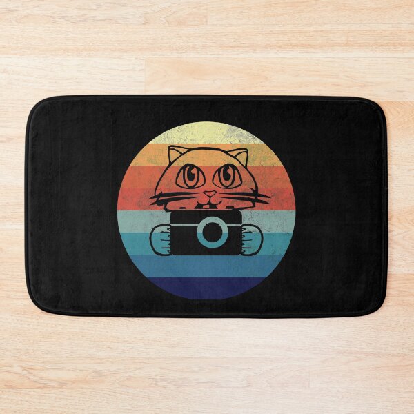 Item preview, I Shoot Raw Cat Photographer Vintage Sun 80s 90s designed and sold by DerNerd.