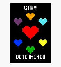 Stay Determined! Photographic Print