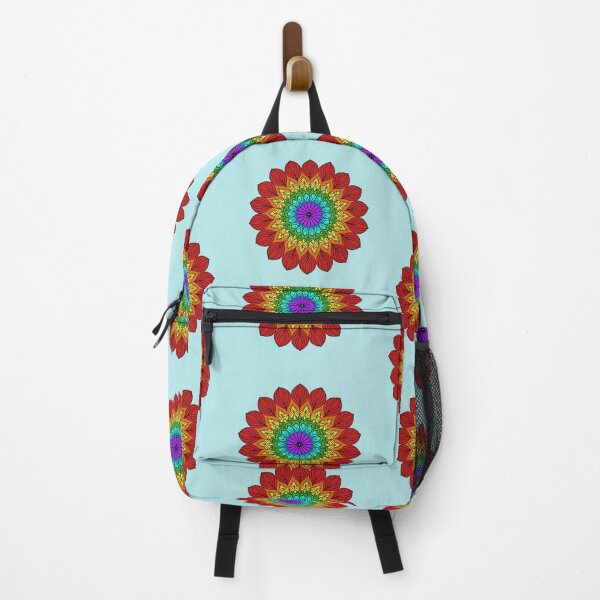 Artikelvorschau, Regenbogen Mandala Art entworfen und verkauft von TANSHAMAYA.