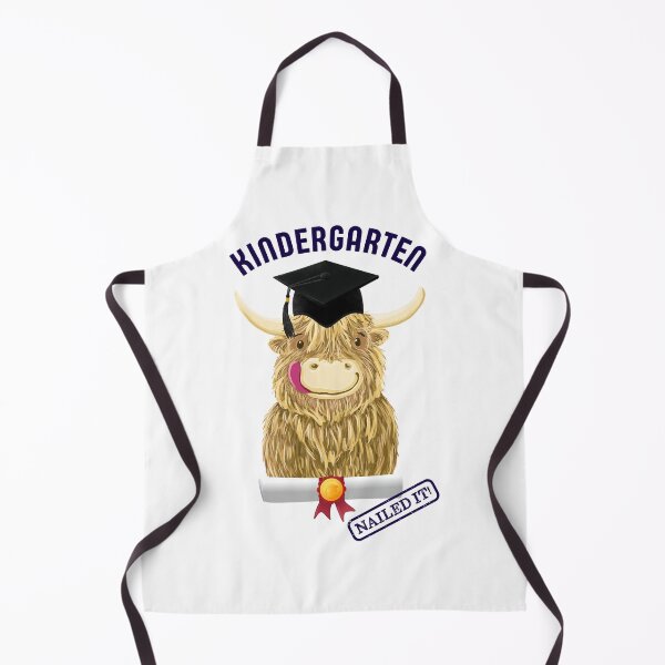 Item preview, Scottish Highland Cow Kindergarten Nailed It! designed and sold by brodyquixote.