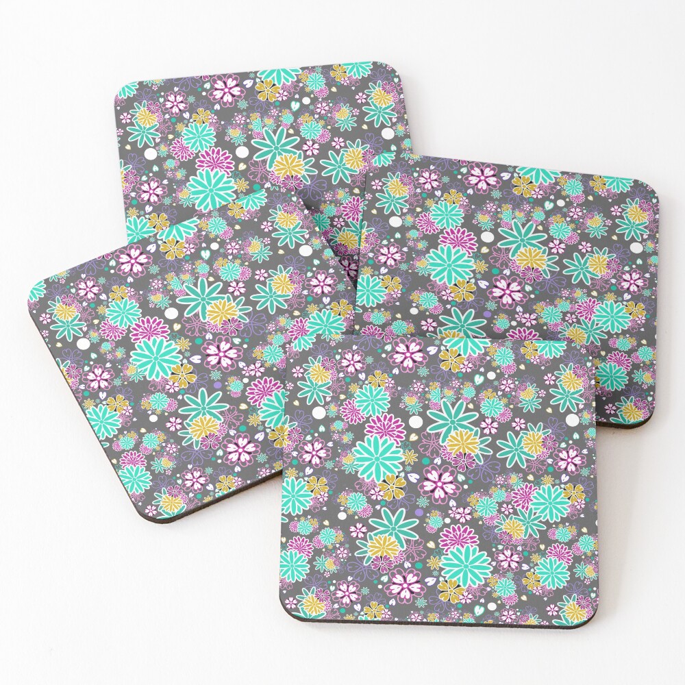 Item preview, Coasters (Set of 4) designed and sold by Spacepaprika.