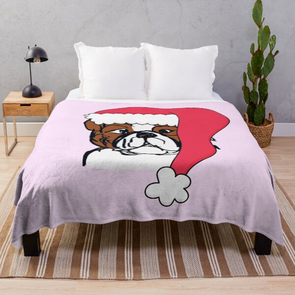 Item preview, Christmas bulldog designed and sold by NinaBetterNot.