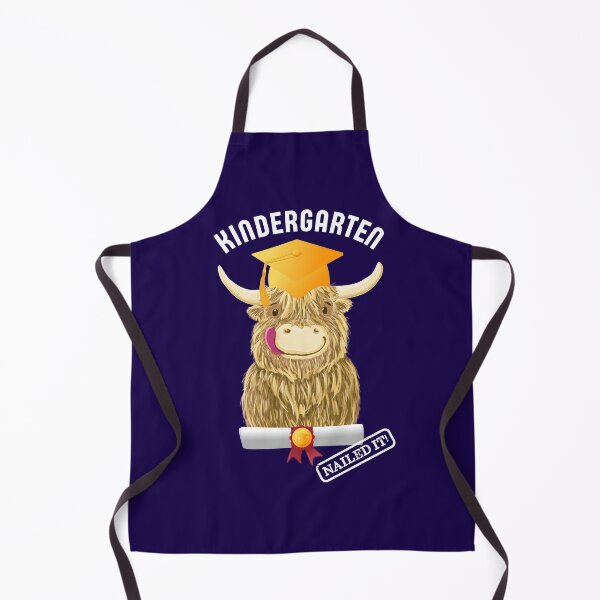 Item preview, Scottish Highland Cow Kindergarten Graduation designed and sold by brodyquixote.