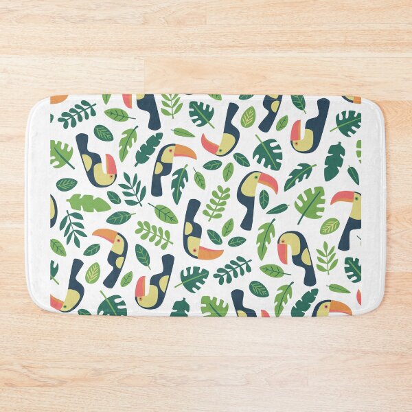 Item preview, Tropical Bird And Flora Pattern designed and sold by unrealshop.