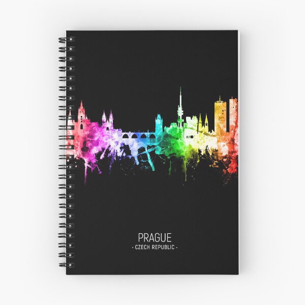 Item preview, Prague (Praha) Czech Republic Skyline designed and sold by ArtPrints.