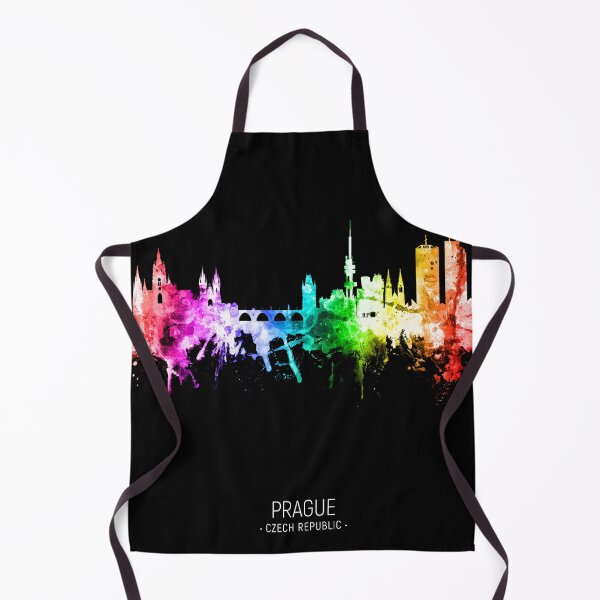 Item preview, Prague (Praha) Czech Republic Skyline designed and sold by ArtPrints.