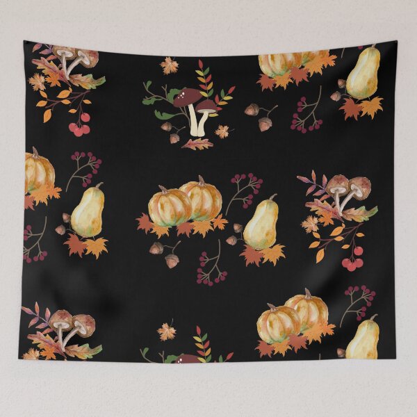 Item preview, Pumpkins Mushrooms Regae designed and sold by lotusbud.