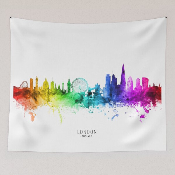 Item preview, London England Skyline designed and sold by ArtPrints.
