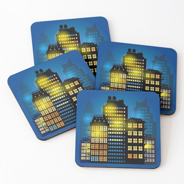 Item preview, City at night designed and sold by studio838.