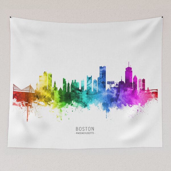 Item preview, Boston Massachusetts Skyline designed and sold by ArtPrints.