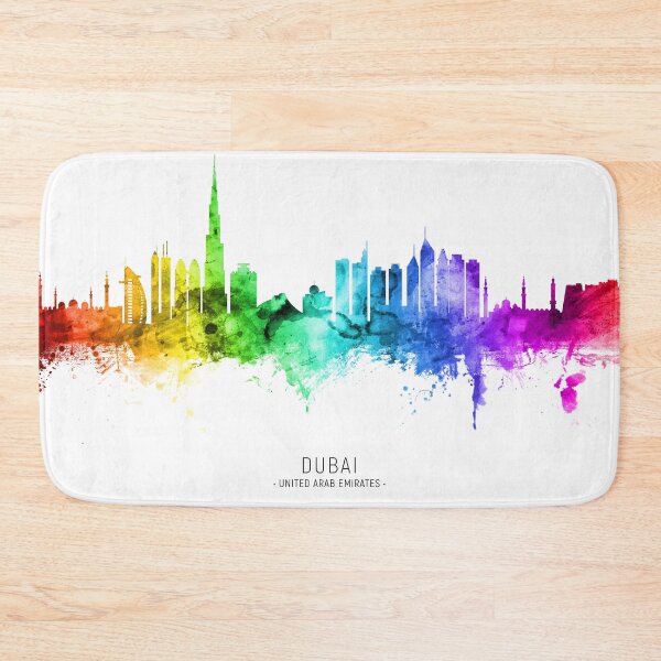Aperçu de l'œuvre Dubai Skyline créée et vendue par ArtPrints.