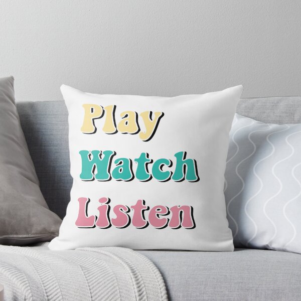Item preview, Play Watch Listen designed and sold by Bella's Merch.