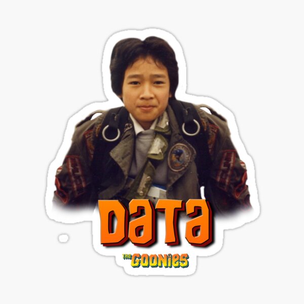 Data Wang (Les Goonies) Sticker