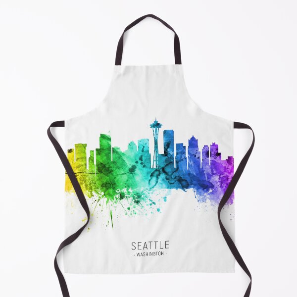 Item preview, Seattle Washington Skyline designed and sold by ArtPrints.