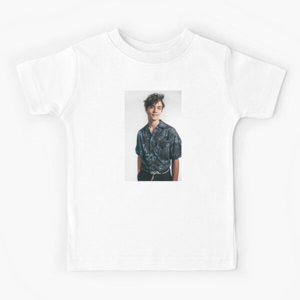 Louis Partridge Modeling Pictures | Kids T-Shirt