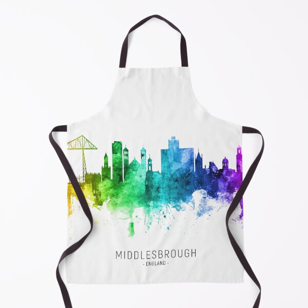 Item preview, Middlesbrough England Skyline designed and sold by ArtPrints.