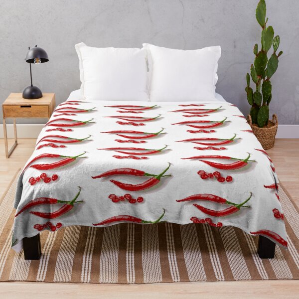 Item preview, 8bit Red Chilli Peppers designed and sold by PlayfulPrints.