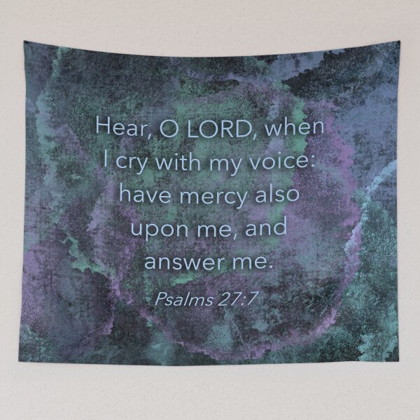 Item preview, Psalms 27:7 designed and sold by PanicDay.