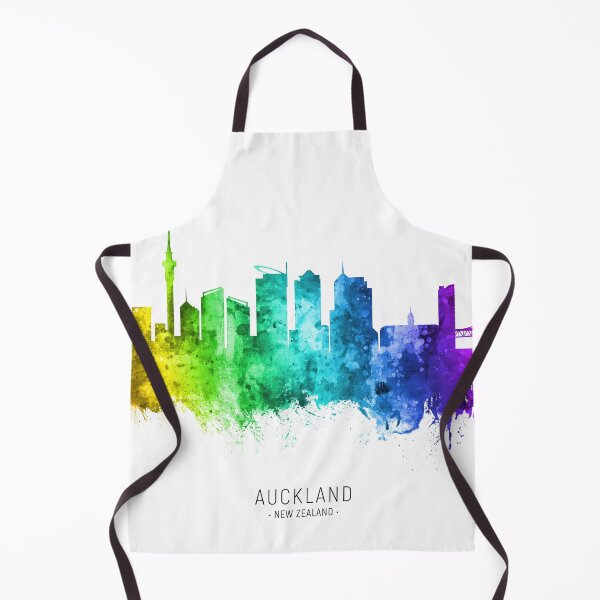 Item preview, Auckland New Zealand Skyline designed and sold by ArtPrints.