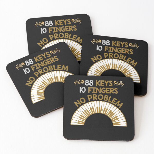 Item preview, 99 Keys, 10 Fingers, No Problem Piano designed and sold by bestshirtdesign.