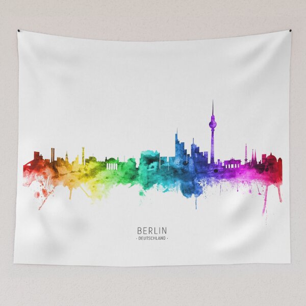 Item preview, Berlin Germany Skyline designed and sold by ArtPrints.