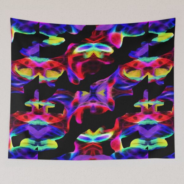 Item preview, Fractal, vibrant, multicolored, psychedelic abstracto , psychedelic Arte Abstracto, abstract art design designed and sold by Adri Barnard.