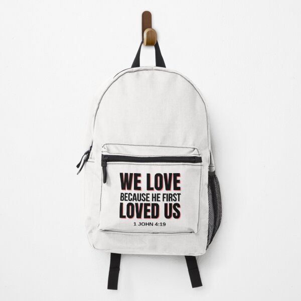 Item preview, We Love, Because he first loved us designed and sold by AE3store.