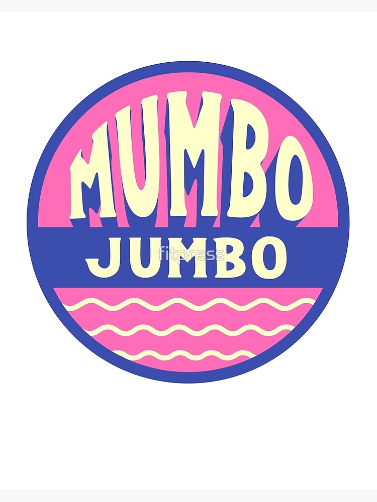 Mumbo Jumbo Pillow Mumbo Jumbo Logo Picture Pillow
