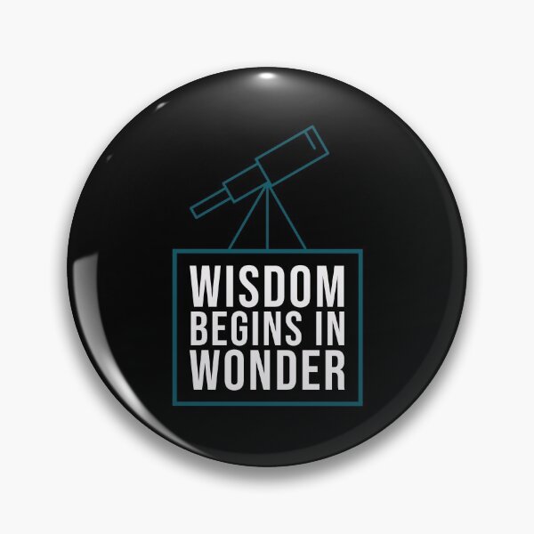 Item preview, Wisdom begins with wonder - Socrates quote designed and sold by Jamiecsmith1986.