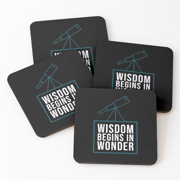 Item preview, Wisdom begins with wonder - Socrates quote designed and sold by Jamiecsmith1986.