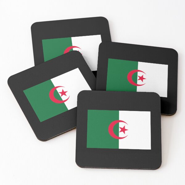 Item preview, Algerian Flag designed and sold by HouseofBalloon.