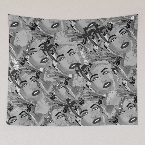 Item preview, Abstract Portrait designed and sold by SILVERAPPLE.