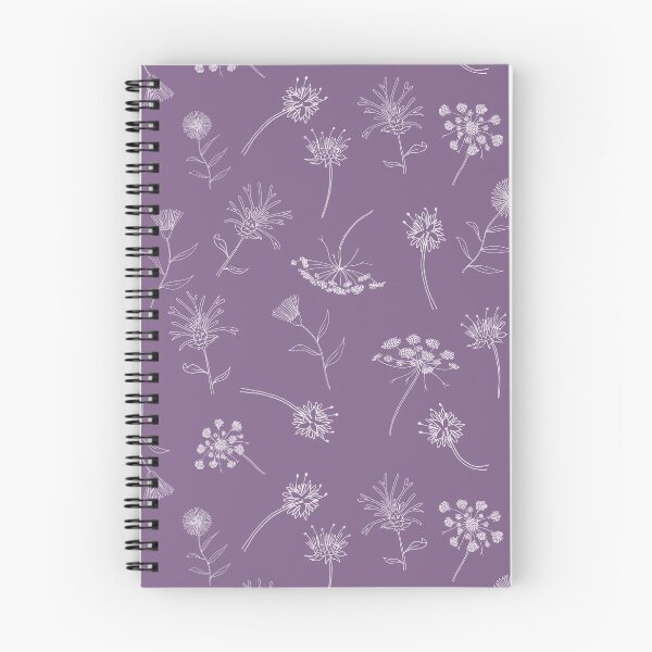 Item preview, Purple wildflowers designed and sold by Marla Ilustración.